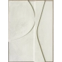 OBRAZ 3D RELIEF NO2 ECRU